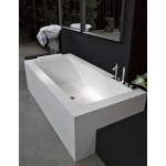 Antonio Lupi Biblio Wanna prostokątna do zabudowy 180x80 cm biała BIBLIO70