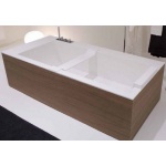 Antonio Lupi Biblio Wanna do zabudowy 180x80 cm Biała BIBLIO30