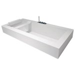 Antonio Lupi Biblio Wanna do zabudowy 190x90 biały BIBLIO81