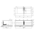 Antonio Lupi Biblio Wanna z półką 180x90 Drewniany BIBLIO64