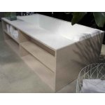 Antonio Lupi Biblio Wanna z półkami 180x100 Drewniany BIBLIO55