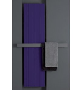 Antonio Lupi Bit Grzejnik wodno-elektryczny z ekstrudowanego aluminium 45x8,2x150 cm Fioletowy BIT150AEFIOLETOWY