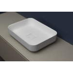 Antonio Lupi Bolo Umywalka Stawiana na blacie 54x40 cm biała BOLOMOOD54