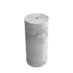 Antonio Lupi Borghi Kolumna podłogowa pod umywalkę Ø 26 cm H 67 cm Biały Carrara BORGHI21