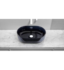  Antonio Lupi Borghi Umywalka stawiana na blat 40x60 cm Notturno BORGHI60NOTTURNO