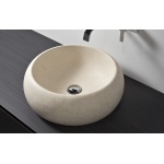 Antonio Lupi Bull Umywalka Stawiana na blat ∅45 cm Pietra Sinai BULL