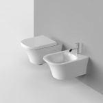 Antonio Lupi Cabo Bidet 36,6x54 cm Wiszący Biały CABO2