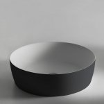     Antonio Lupi Catino Umywalka stawiana na blat ∅50 cm Nero CATINONERO