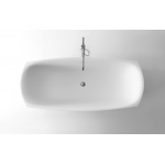 Antonio Lupi Edonia Wanna wolnostojąca z nóżkami 172x76 cm biała EDONIA