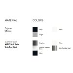 Antonio Lupi Filo Słuchawka z wężem prysznicowym Stal nierdzewna FILTRO