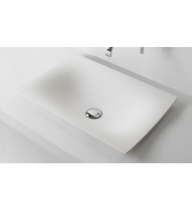 Antonio Lupi Foglio Umywalka Stawiana na blat 40,4x63 cm biała FOGLIOMOOD63