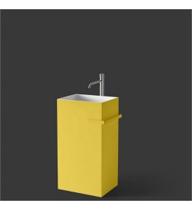    Antonio Lupi Fusto Umywalka wolnostojąca 45x35 cm Mostarda FUSTOMOSTARDA