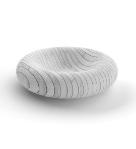 Antonio Lupi Gessati Umywalka stawiana na blat Ø 45 cm Marmo Carrara GESSATI45