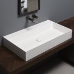 Antonio Lupi GestoMood Umywalka ścienna/stawiana na blacie 50x63 cm Biały GESTOMOOD63