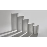 Antonio Lupi GestoMood Umywalka ścienna/stawiana na blacie 50x90 cm Biały GESTOMOOD90