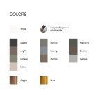 Antonio Lupi GestoMood Umywalka ścienna/stawiana na blacie 50x90 cm Biały GESTOMOOD90