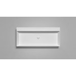 Antonio Lupi GestoMood Umywalka ścienna/stawiana na blacie 50x90 cm Biały GESTOMOOD90