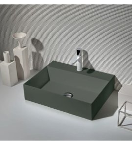 Antonio Lupi GestoMood Umywalka ścienna/stawiana na blacie 40x54 cm Ramerino GESTOMOOD54RAMERINO