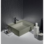 Antonio Lupi GraffioMood Umywalka ścienna/stawiana na blacie 47x54 cm Lichene GRAFFIOM54LICHENE