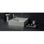 Antonio Lupi GraffioMood Umywalka ścienna/stawiana na blacie 47x54 cm Serena GRAFFIOM54SERENA