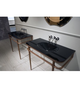 Antonio Lupi Ilbagno Umywalka podblatowa wraz z blatem szkło lakierowane PAUSA2472