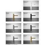 Antonio Lupi Indigo Bateria 3-otworowa wannowa na brzeg wanny Chrom ND702LU