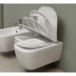 Antonio Lupi Komodo Miska 54x36 z deską wolnoopadającą biała KOMODO1