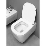 Antonio Lupi Komodo Miska 54x36 z deską wolnoopadającą biała KOMODO1