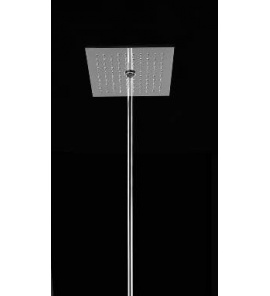 Antonio Lupi Lamattonella Deszczownica Sufitowa Podtynkowa 25x25 cm Stal Nierdzewna LMN2_A