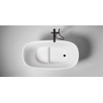 Antonio Lupi Mastello Wanna wolnostojąca 135x75 cm Biały MASTELLO