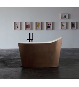  Antonio Lupi Mastello Wanna wolnostojąca 135x75 cm Copper MASTELLOCOPPER