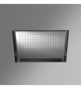 Antonio Lupi Meteo Deszczownica Sufitowa Podtynkowa 35x35 cm Stal Nierdzewna METEO1