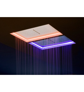 Antonio Lupi Meteo Deszczownica Sufitowa Podtynkowa 75x35 cm Stal Nierdzewna METEO3C