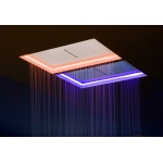 Antonio Lupi Meteo Deszczownica Sufitowa Podtynkowa 75x35 cm Stal Nierdzewna METEO3C