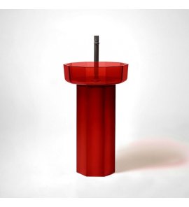     Antonio Lupi Opale Umywalka z postumentem wolnostojącym Sangria OPALE10+OPALE20SANGRIA