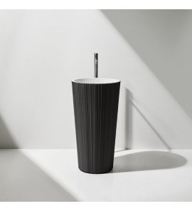     Antonio Lupi Plisse Umywalka wolnostojąca Ø 47 cm Steel PLISSESTEEL