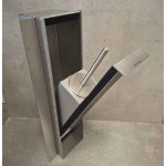   Antonio Lupi Pojemnik na papier toaletowy podtynkowy Stal Nierdzewna SESAMO6 W MAGAZYNIE!!