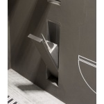 Antonio Lupi Pojemnik na papier toaletowy podtynkowy Stal Nierdzewna SESAMO6