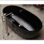  Antonio Lupi Reflex Wanna wolnostojąca 167x86 cm FUME REFLEXFUME