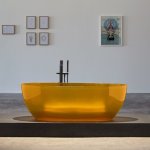  Antonio Lupi Reflex Wanna wolnostojąca 167x86 cm Ambra REFLEXAMBRA