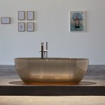  Antonio Lupi Reflex Wanna wolnostojąca 167x86 cm Nebbia REFLEXNEBBIA