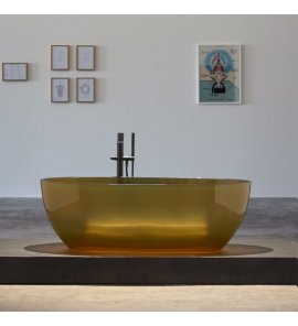  Antonio Lupi Reflex Wanna wolnostojąca 167x86 cm Ocra REFLEXOCRA