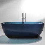  Antonio Lupi Reflex Wanna wolnostojąca 167x86 cm Ceruleo REFLEXCERULEO