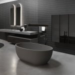  Antonio Lupi Reflex Wanna wolnostojąca 167x86 cm Delfino REFLEXDELFINO