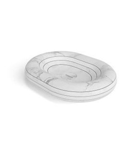 Antonio Lupi Rigati Umywalka stawiana na blat 45x60 cm Marmo Carrara RIGATI60