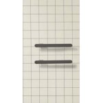 Antonio Lupi Rigo Grzejnik elektryczny 2-elementowy z aluminium pionowy/poziomy 45x6x4 cm Corteccia RIGO45CORTECCIA