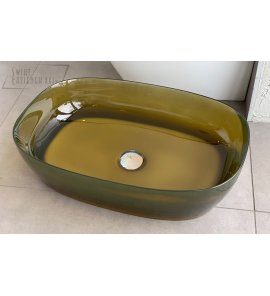 Antonio Lupi Senso Umywalka nablatowa 60x40x15 cm Gran Cru SENSOCGRANCRU