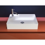 Antonio Lupi Simplo Umywalka Stawiana na blacie 54x42 cm biała SIMPLO54