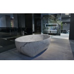 Antonio Lupi Solidea Wanna wolnostojąca 190x130 cm Marmo Carrara SOLIDEA190