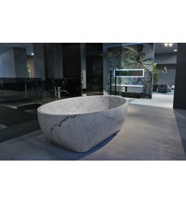 Antonio Lupi Solidea Wanna wolnostojąca 210x130 cm Marmo Carrara SOLIDEA210